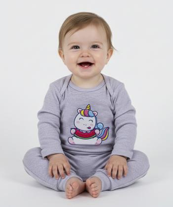 ست بادي و شلوار نوزادی نيل كوك كد AB3831