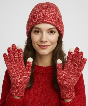 دستكش بافت زنانه تارتن كد 600014102