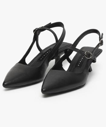 کفش پاشنه بلند چرم طبیعی زنانه آرتمن مدل الا