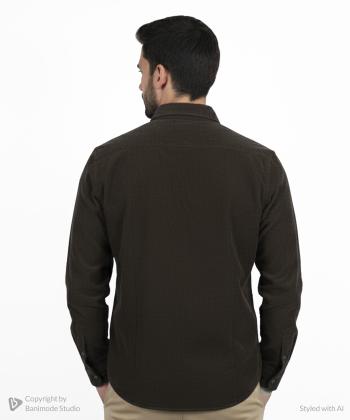 پیراهن آستین بلند مردانه برندس مدل 60453