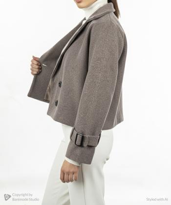 پالتو كوتاه زنانه نارين مد كد 803