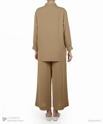 ست مانتو و شلوار زنانه نارين مد كد 611