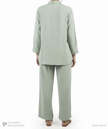 ست مانتو و شلوار زنانه نارین مد مدل 611