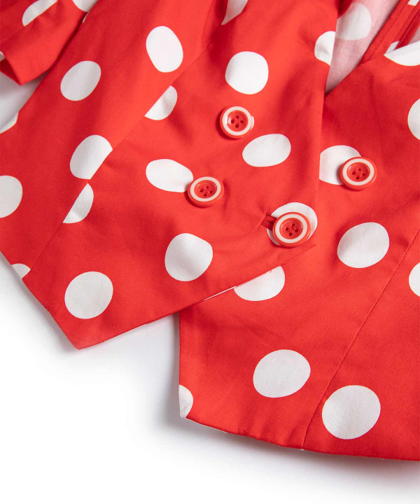 کت کوتاه برند پی لس Brand Payless مدل Paso Dots Cropped