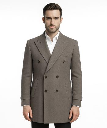 پالتو بلند مردانه برندس كد 80104