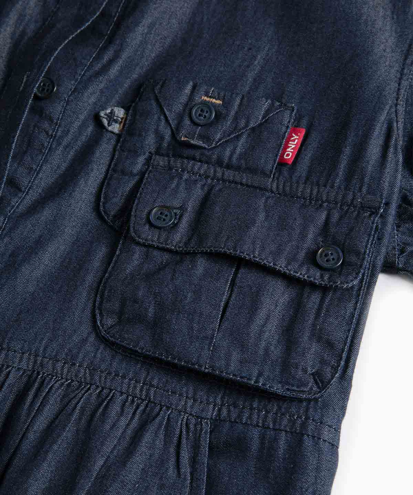 پیراهن جین زنانه اونلی Only مدل Pocket Denim Shirt
