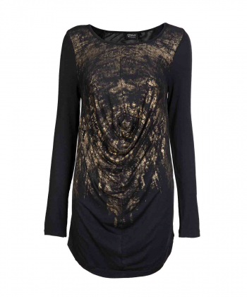 بلوز مجلسی برند پی لس Brand Payless مدل Metalic Print Jersey