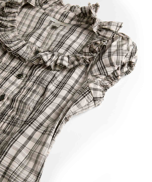 بلوز چهارخانه برند پی لس Brand Payless مدل Creek Tartan