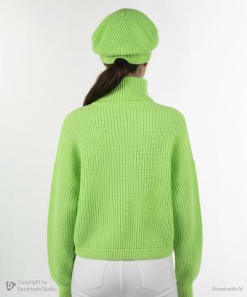 ست پليور و کلاه زنانه برندس كد 24039