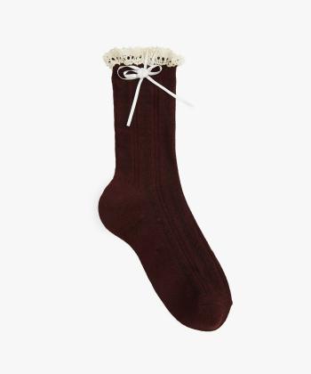 جوراب ساق بلند زنانه كوتون كد 6WAK80552AA