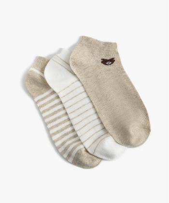 جوراب ساق كوتاه زنانه كوتون كد 6WAK80635AA