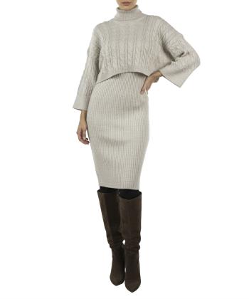 ست پلیور و پیراهن زنانه برندس مدل 9442