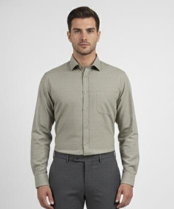 پیراهن آستین بلند مردانه زاگرس مدل 10300473