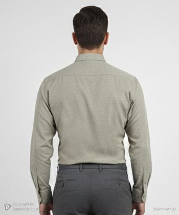 پیراهن آستین بلند مردانه زاگرس مدل 10300473