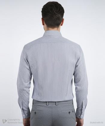 پیراهن آستین بلند مردانه زاگرس مدل 10300550