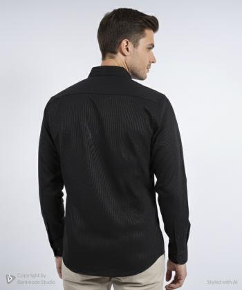 پیراهن آستین بلند مردانه زاگرس مدل 10300150