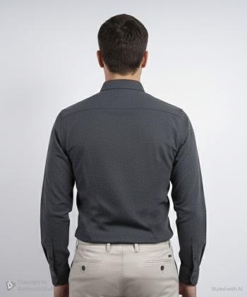 پیراهن آستین بلند مردانه زاگرس مدل 10300460