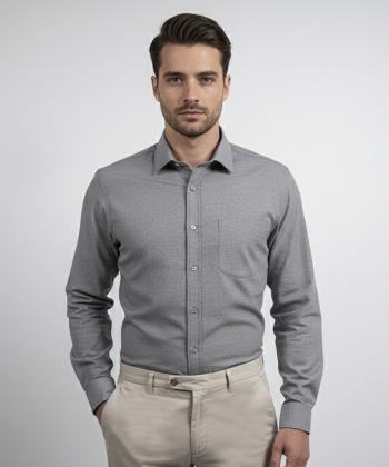 پیراهن آستین بلند مردانه زاگرس مدل 10300293