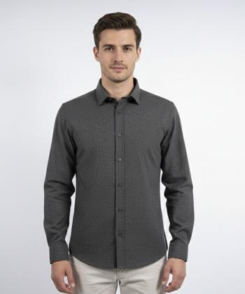 پیراهن آستین بلند مردانه زاگرس مدل 10300461