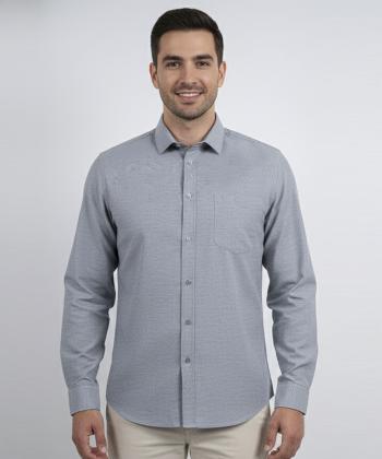 پیراهن آستین بلند مردانه زاگرس مدل 10300293