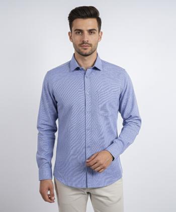 پیراهن آستین بلند مردانه زاگرس مدل 10300263