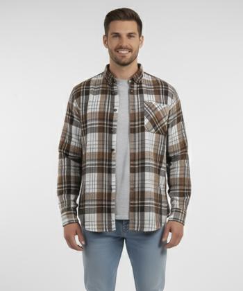 پيراهن آستين بلند مردانه ال سي وايكيكي كد W577669Z8