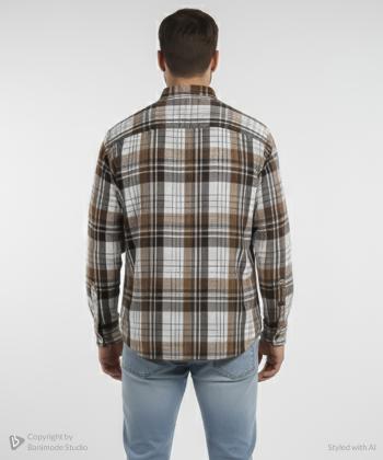 پيراهن آستين بلند مردانه ال سي وايكيكي كد W577669Z8