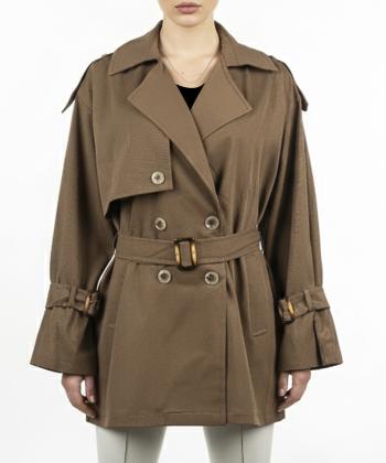 بارانی کوتاه زنانه بهبود مدل 101015