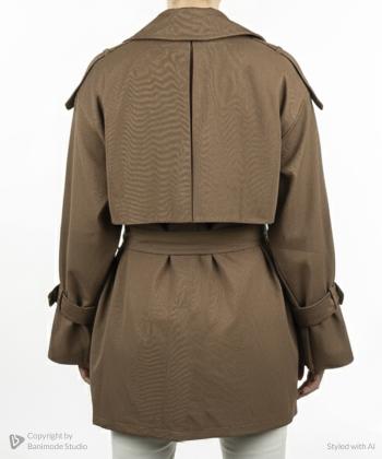 بارانی کوتاه زنانه بهبود مدل 101015