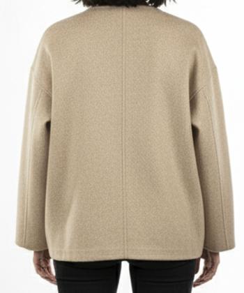 پالتو کوتاه زنانه پینکی مدل 1268