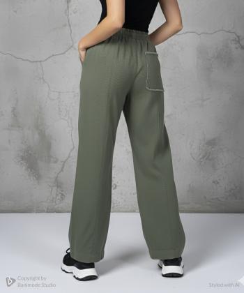 شلوار پارچه ای زنانه پینکی مدل 2209