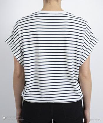 تیشرت آستین کوتاه زنانه ریس مدل 1066045