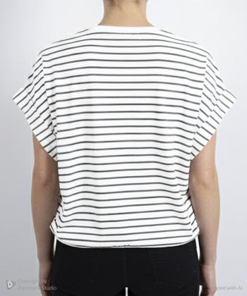 تیشرت آستین کوتاه زنانه ریس مدل 1066045