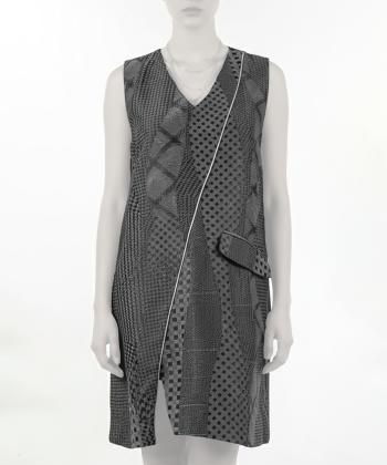 پیراهن مجلسی آستین حلقه ای زنانه ریس مدل 1016006