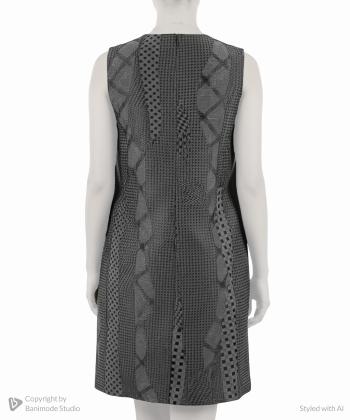 پیراهن مجلسی آستین حلقه ای زنانه ریس مدل 1016006