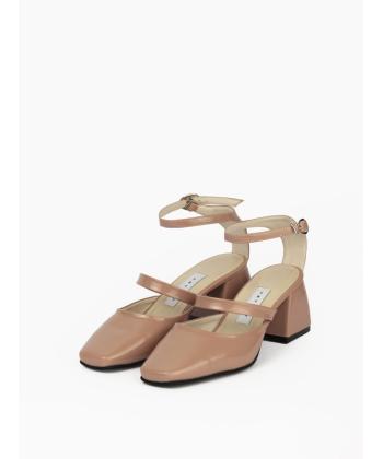 کفش پاشنه دار زنانه چرم وگن آرتمن مدل امبر