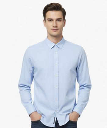 پيراهن آستين بلند مردانه كوتون كد 6WAM60122HW