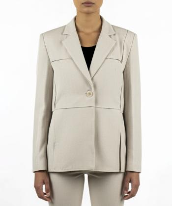 کت پارچه ای زنانه پینکی مدل 1234