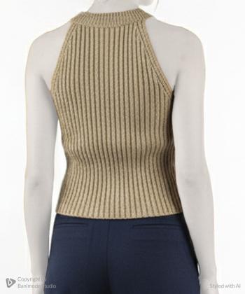 تاپ زنانه پینکی مدل 5526