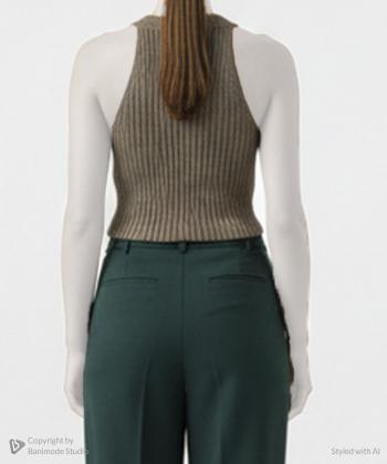 تاپ زنانه پینکی مدل 5526