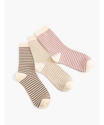 جوراب ساق بلند زنانه كوتون كد 6WAK80109AA