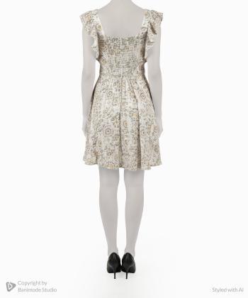 پيراهن لینن زنانه ريس كد 1010020