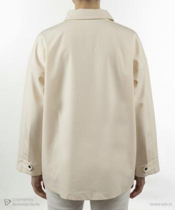 مانتو کژوال کوتاه زنانه ریس مدل 1026006