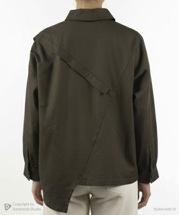 مانتو کژوال کوتاه زنانه ریس مدل 1026011