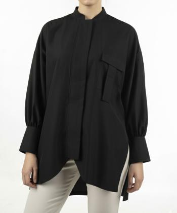 مانتو کژوال کوتاه زنانه ریس مدل 1006018