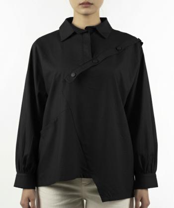 مانتو کژوال کوتاه زنانه ریس مدل 1026011