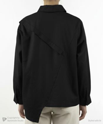 مانتو کژوال کوتاه زنانه ریس مدل 1026011