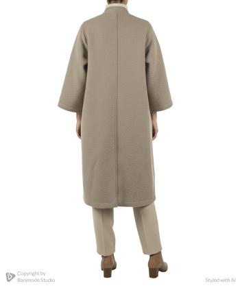 پالتو بلند زنانه سه دو مدل 6WW17NT0261