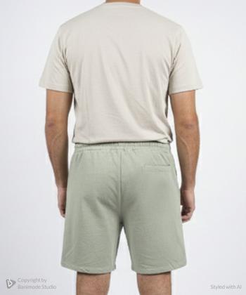 ست تیشرت و شلوارک راحتی مردانه سه دو مدل 6WM37NT2471