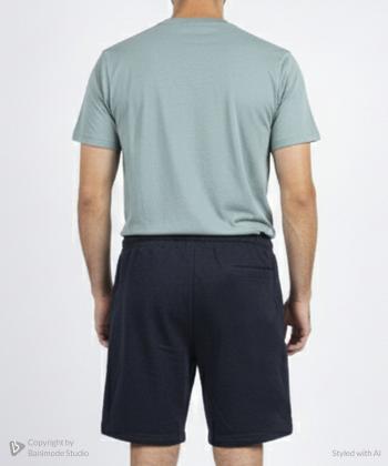 ست تیشرت و شلوارک راحتی مردانه سه دو مدل 6WM37NT2441